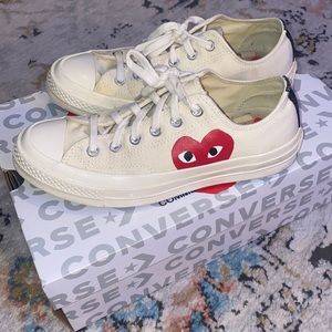 Comme des Garcons low Converse